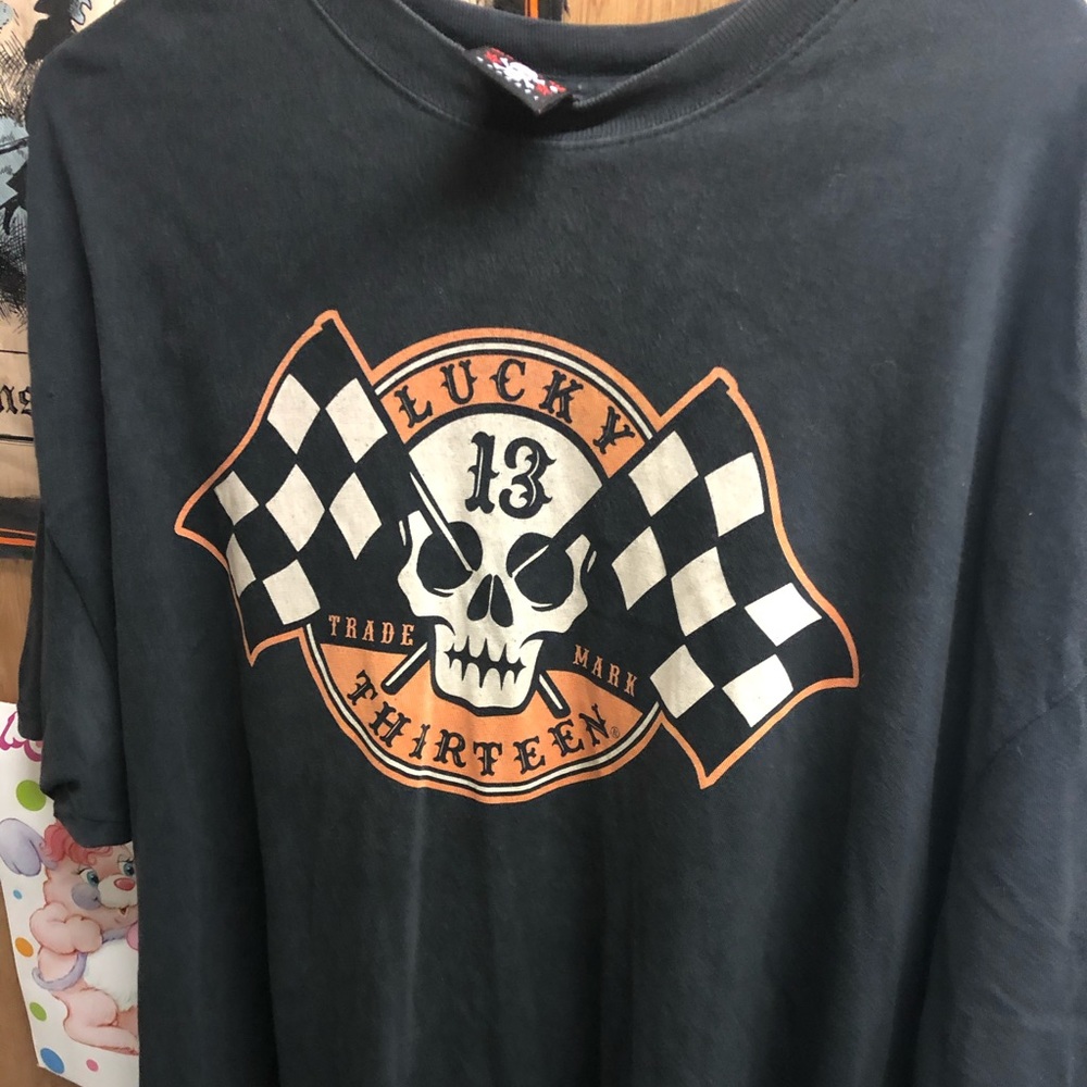 Men’s lucky 13 tshirt,size XXL